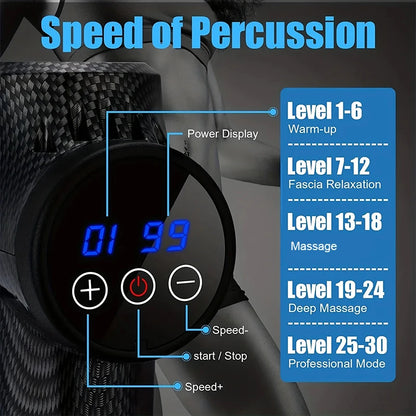 LCD Massage Gun